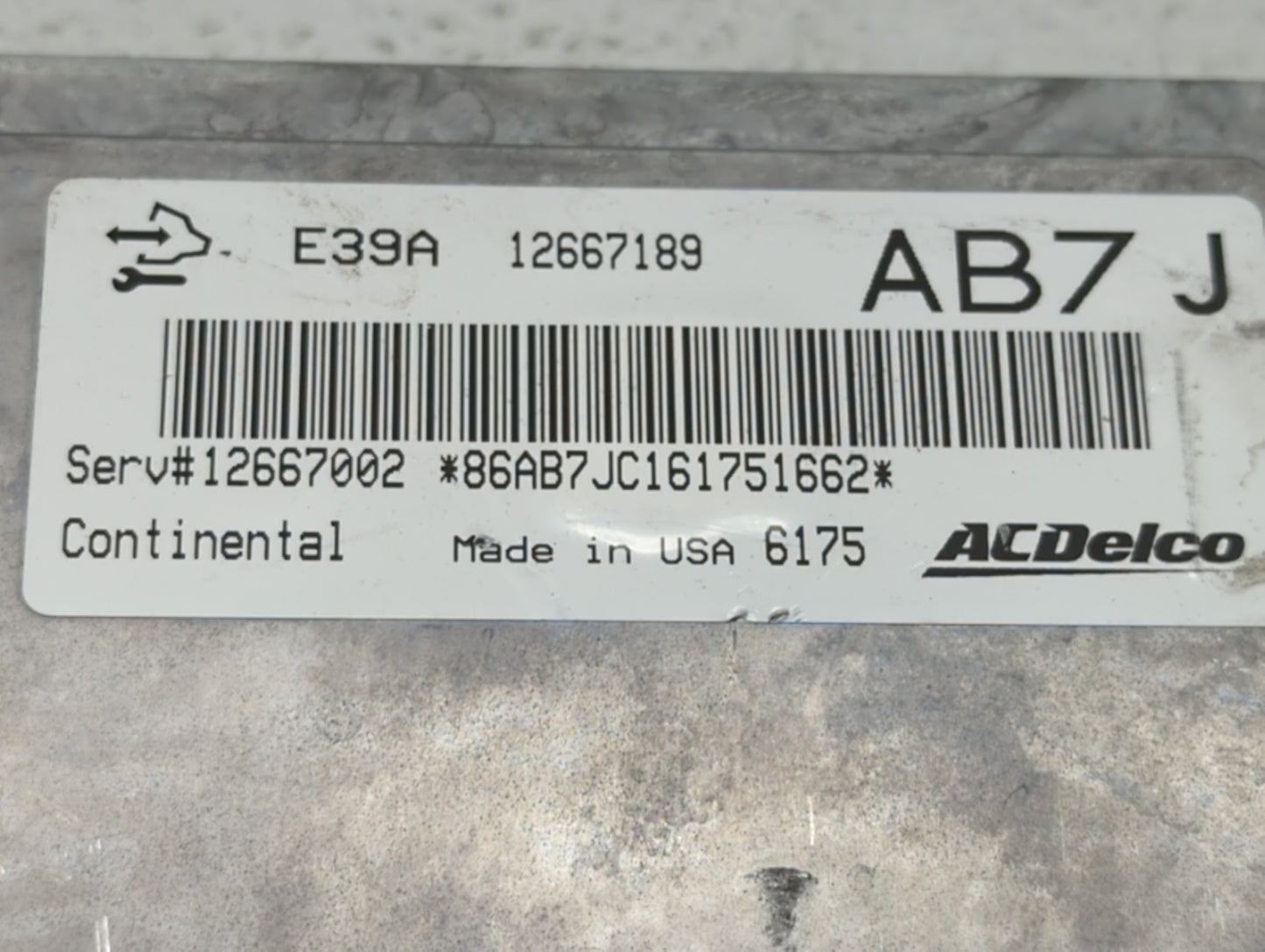 2017 Chevrolet Equinox PCM Engine Control Computer ECU ECM PCU OEM P/N:12667002 12667189, 12708794 Fits Fits 2018 2019 2020 