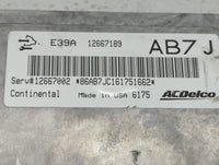2017 Chevrolet Equinox PCM Engine Control Computer ECU ECM PCU OEM P/N:12667002 12667189, 12708794 Fits Fits 2018 2019 2020 