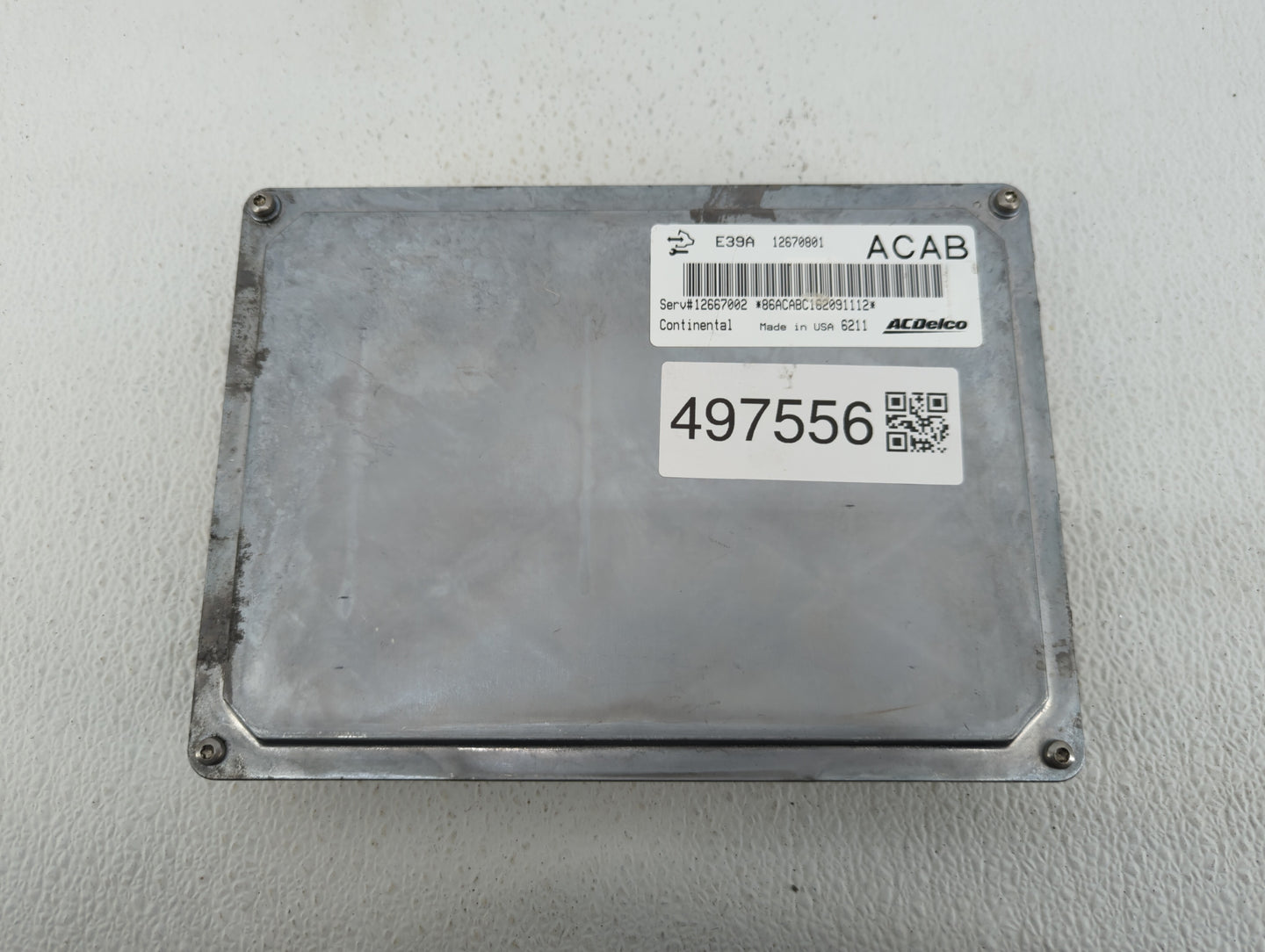 2017 Chevrolet Equinox PCM Engine Control Computer ECU ECM PCU OEM P/N:12670801 Fits Fits 2018 2019 2020 OEM Used Auto Parts