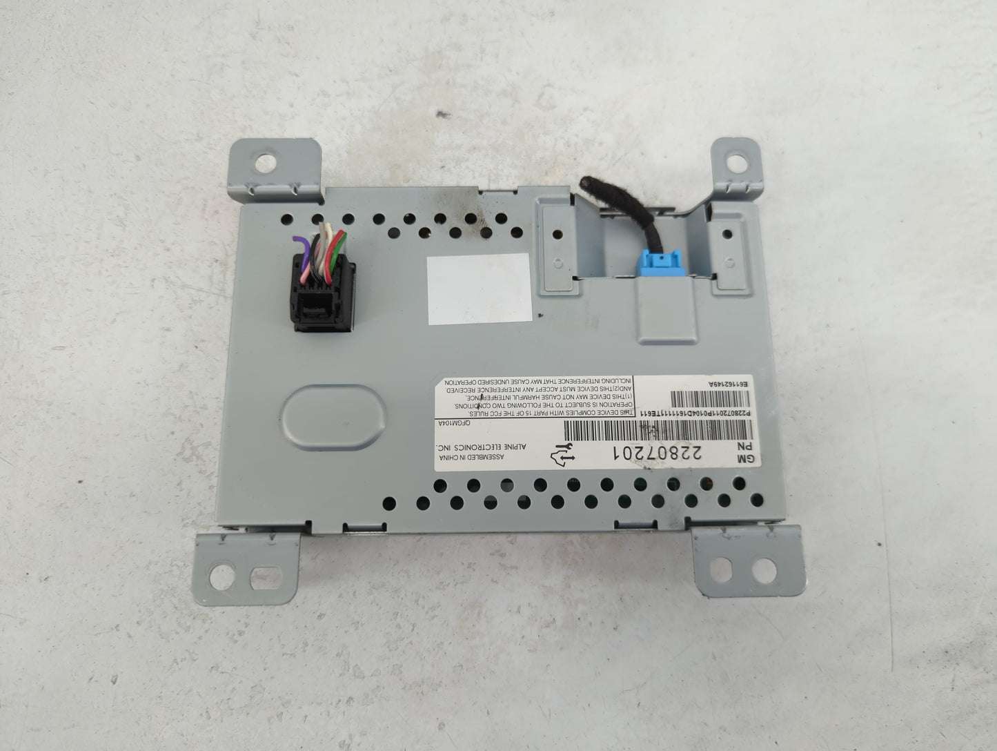2012-2017 Chevrolet Equinox Information Display Screen 5025216 - Oemusedautoparts1.com