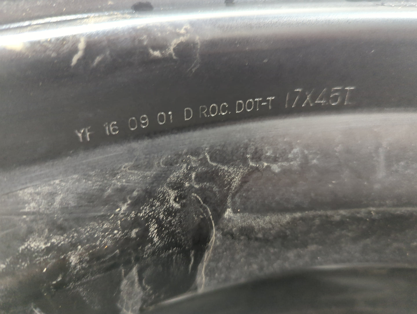 2010-2017 Chevrolet Equinox Spare Donut Tire Wheel Rim Oem 5038451 - Oemusedautoparts1.com