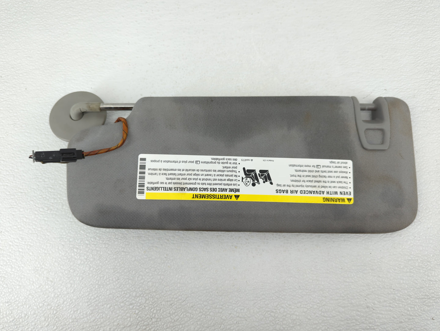 2010-2017 Chevrolet Equinox Sun Visor Shade Replacement Passenger Right Mirror Fits Fits 2010 2011 2012 2013 2014 2015 2016 