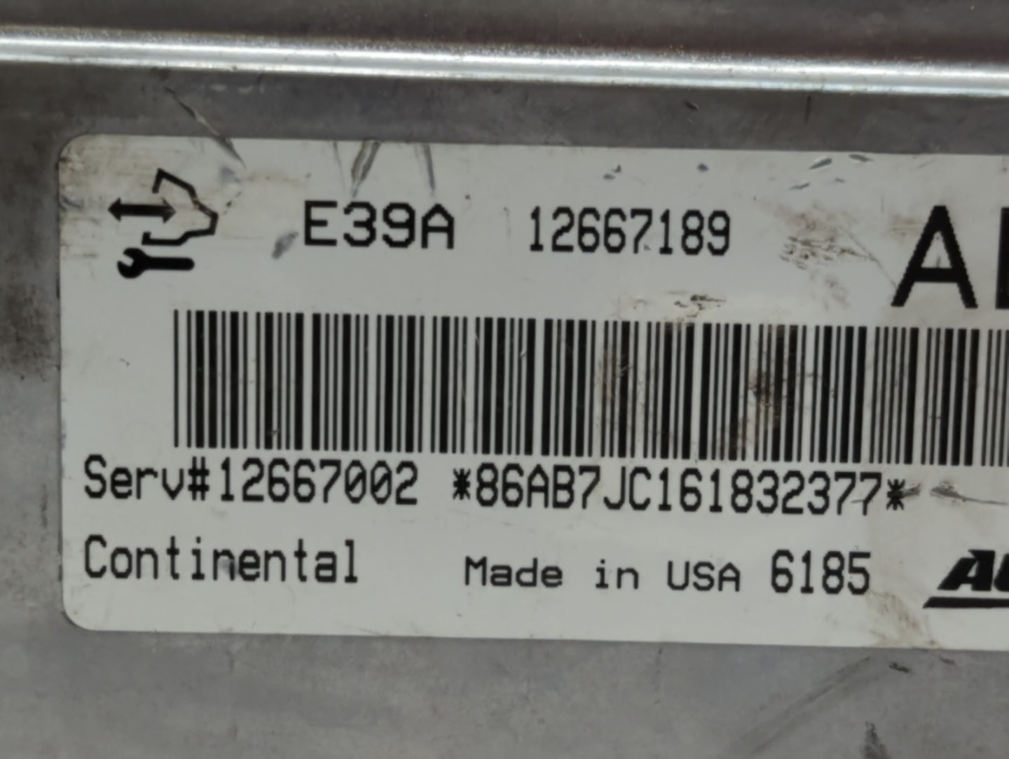 2017 Chevrolet Equinox PCM Engine Control Computer ECU ECM PCU OEM P/N:12667189 Fits Fits 2018 2019 2020 OEM Used Auto Parts