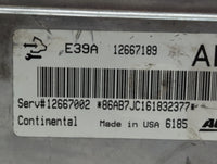2017 Chevrolet Equinox PCM Engine Control Computer ECU ECM PCU OEM P/N:12667189 Fits Fits 2018 2019 2020 OEM Used Auto Parts