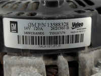 2010-2017 Chevrolet Equinox Alternator Replacement Generator Charging Assembly Engine OEM P/N:13588328 Fits OEM Used Auto Pa