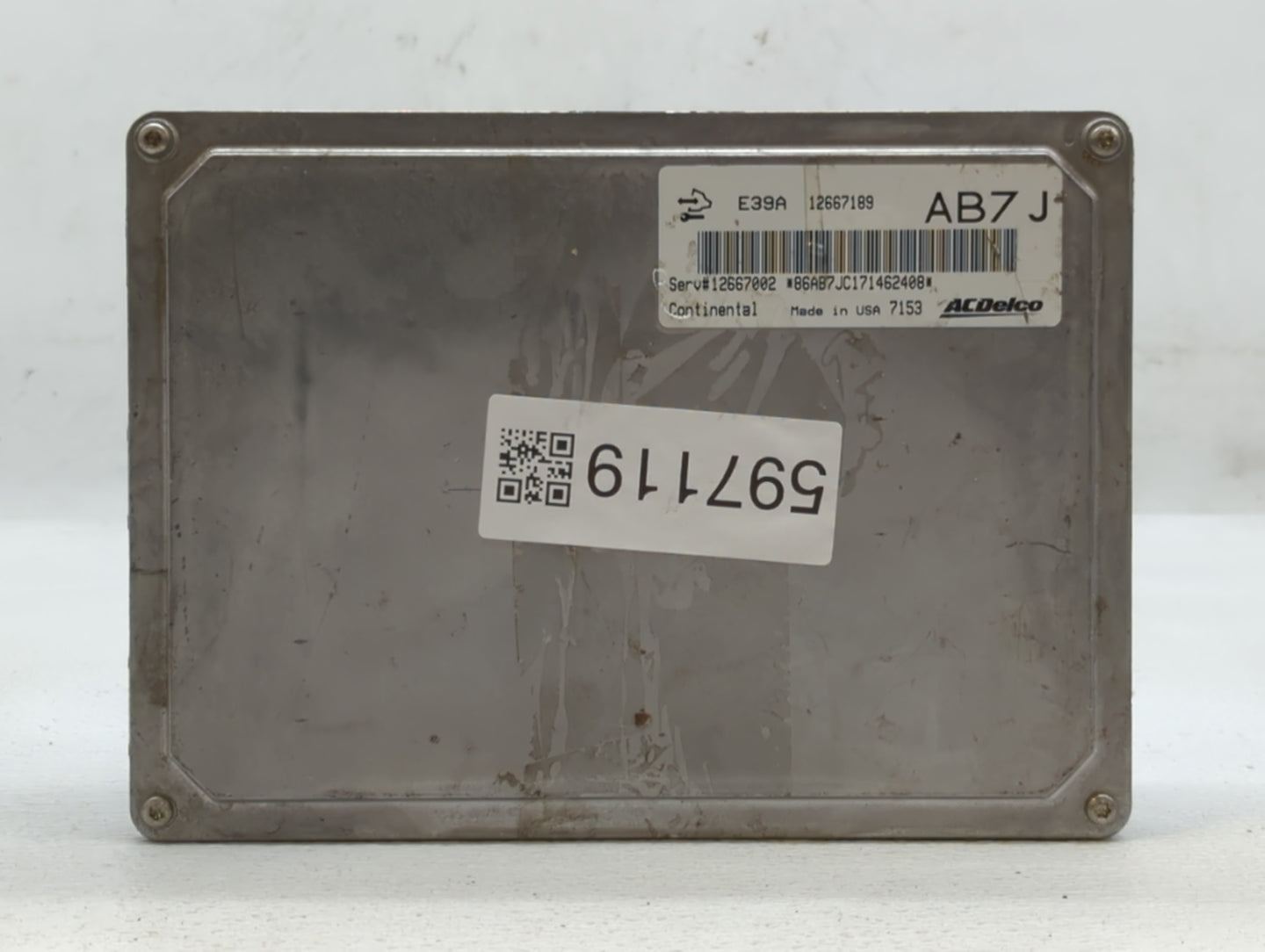 2017 Chevrolet Equinox PCM Engine Control Computer ECU ECM PCU OEM P/N:E39A 12667189 Fits Fits 2018 2019 2020 OEM Used Auto 
