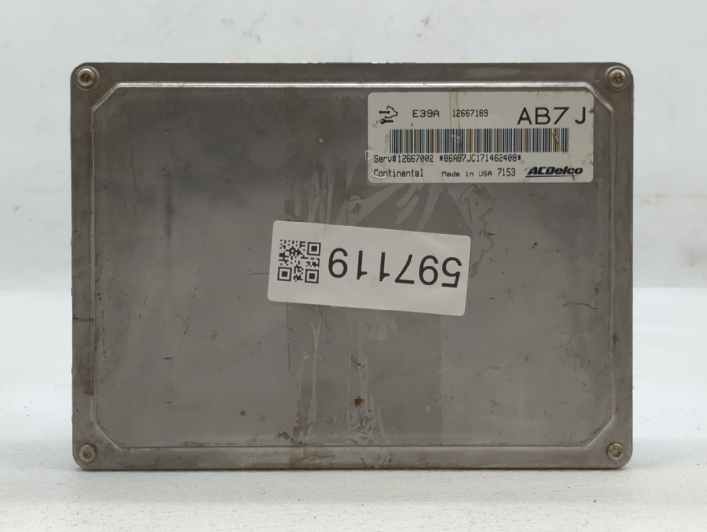 2017 Chevrolet Equinox PCM Engine Control Computer ECU ECM PCU OEM P/N:E39A 12667189 Fits Fits 2018 2019 2020 OEM Used Auto 