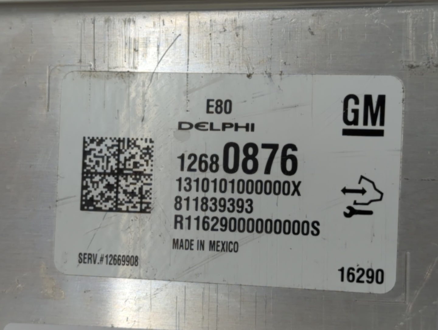 2018-2020 Chevrolet Equinox PCM Engine Control Computer ECU ECM PCU OEM P/N:12680876 12697837 Fits OEM Used Auto Parts - Oem