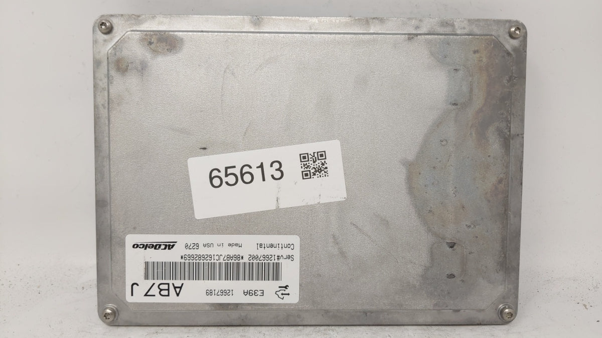 2017 Chevrolet Equinox PCM Engine Control Computer ECU ECM PCU OEM P/N:12667002 12667189 Fits 2018 2019 2020 OEM Used Auto P