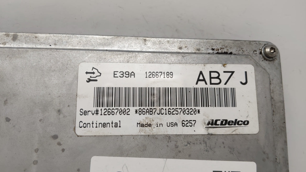 2017 Chevrolet Equinox PCM Engine Control Computer ECU ECM PCU OEM P/N:12667002 12667189 Fits Fits 2018 2019 OEM Used Auto P