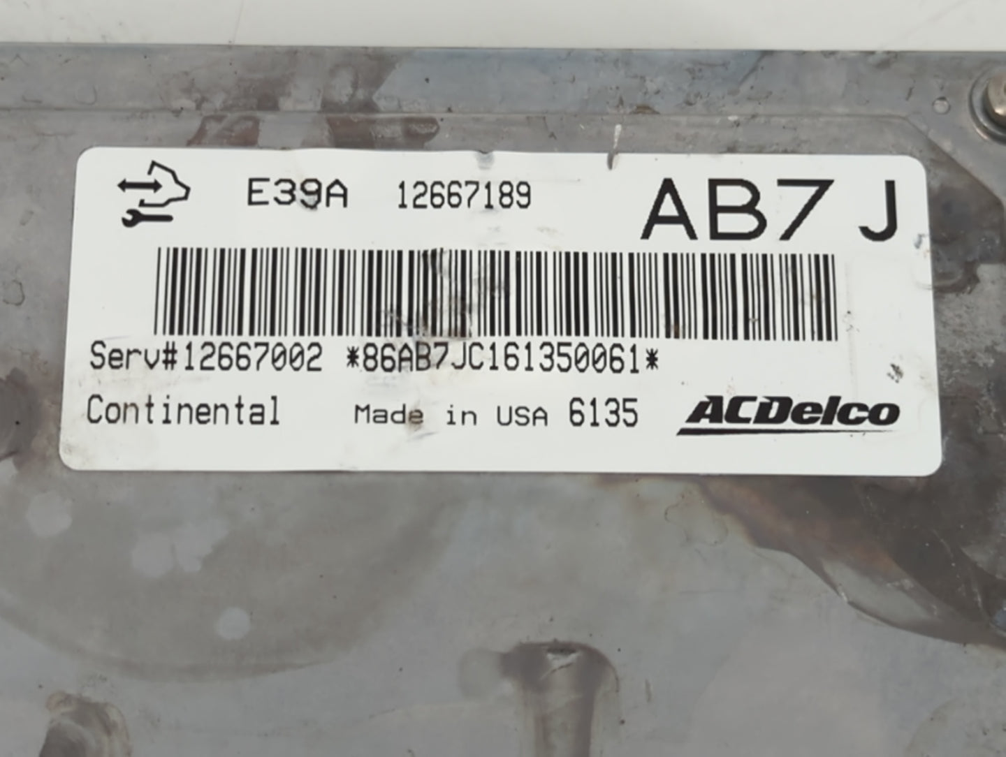 2017 Chevrolet Equinox PCM Engine Control Computer ECU ECM PCU OEM P/N:12667189 Fits Fits 2018 2019 2020 OEM Used Auto Parts