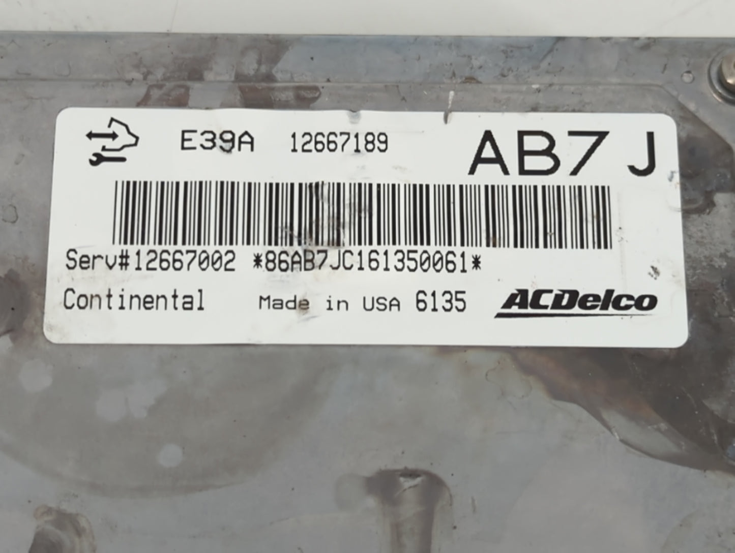 2017 Chevrolet Equinox PCM Engine Control Computer ECU ECM PCU OEM P/N:12667189 Fits Fits 2018 2019 2020 OEM Used Auto Parts
