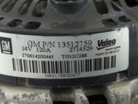 2010-2017 Chevrolet Equinox Alternator Replacement Generator Charging Assembly Engine OEM P/N:13512759 Fits OEM Used Auto Pa