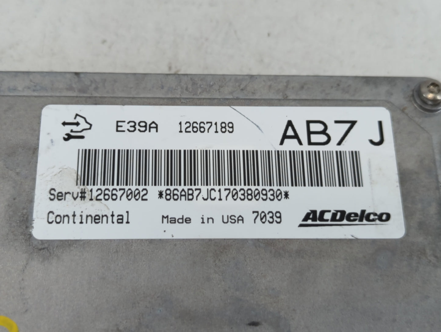 2017 Chevrolet Equinox PCM Engine Control Computer ECU ECM PCU OEM P/N:12667189 E39A 12667189 Fits Fits 2018 2019 2020 OEM U
