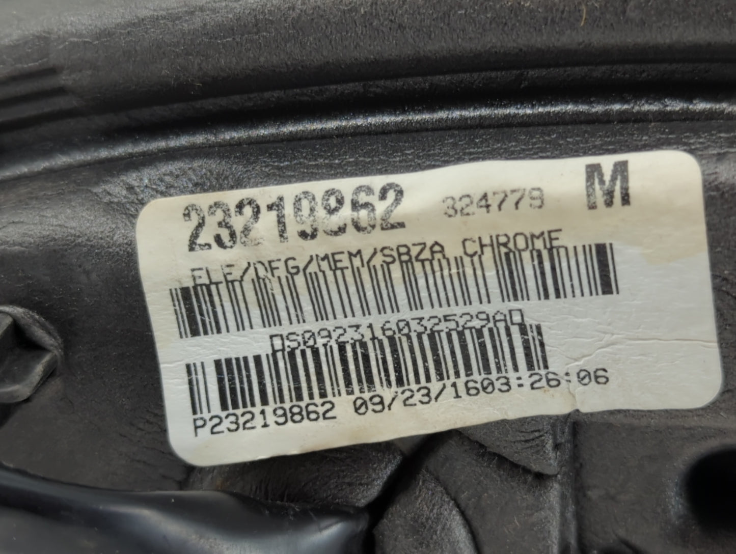 2016-2017 Chevrolet Equinox Passenger Side View Mirror - Right Door Mirror OEM Used - Oemusedautoparts1.com