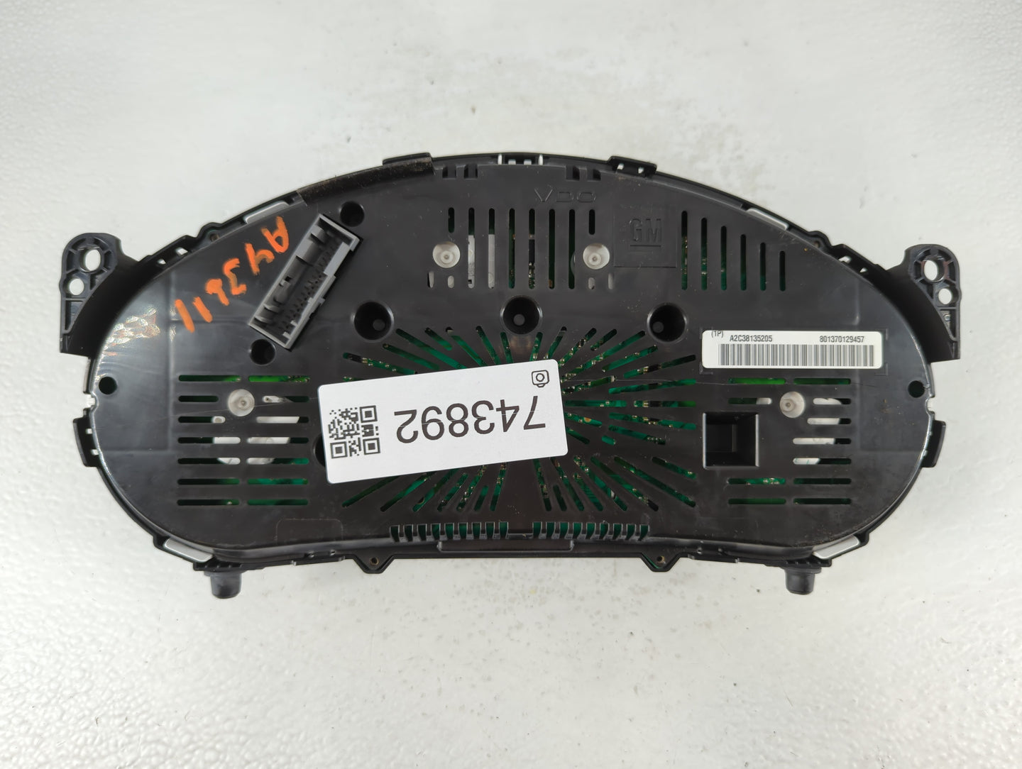 2013-2017 Chevrolet Equinox Instrument Cluster Speedometer Gauges P/N:A2C38135205 Fits Fits 2013 2014 2015 2016 2017 OEM Use