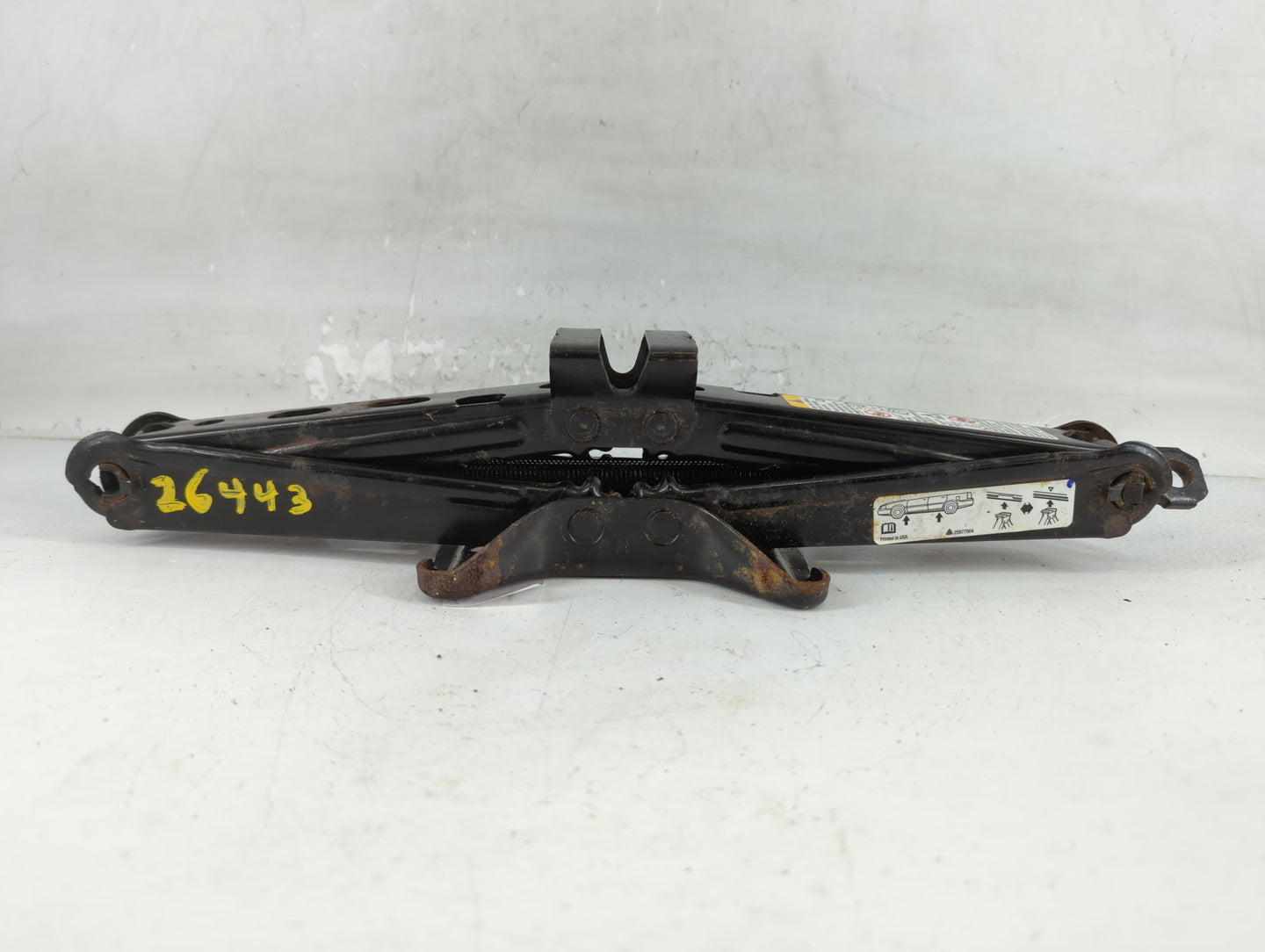2017 Chevrolet Equinox Spare Scissor Car Jack - Oemusedautoparts1.com