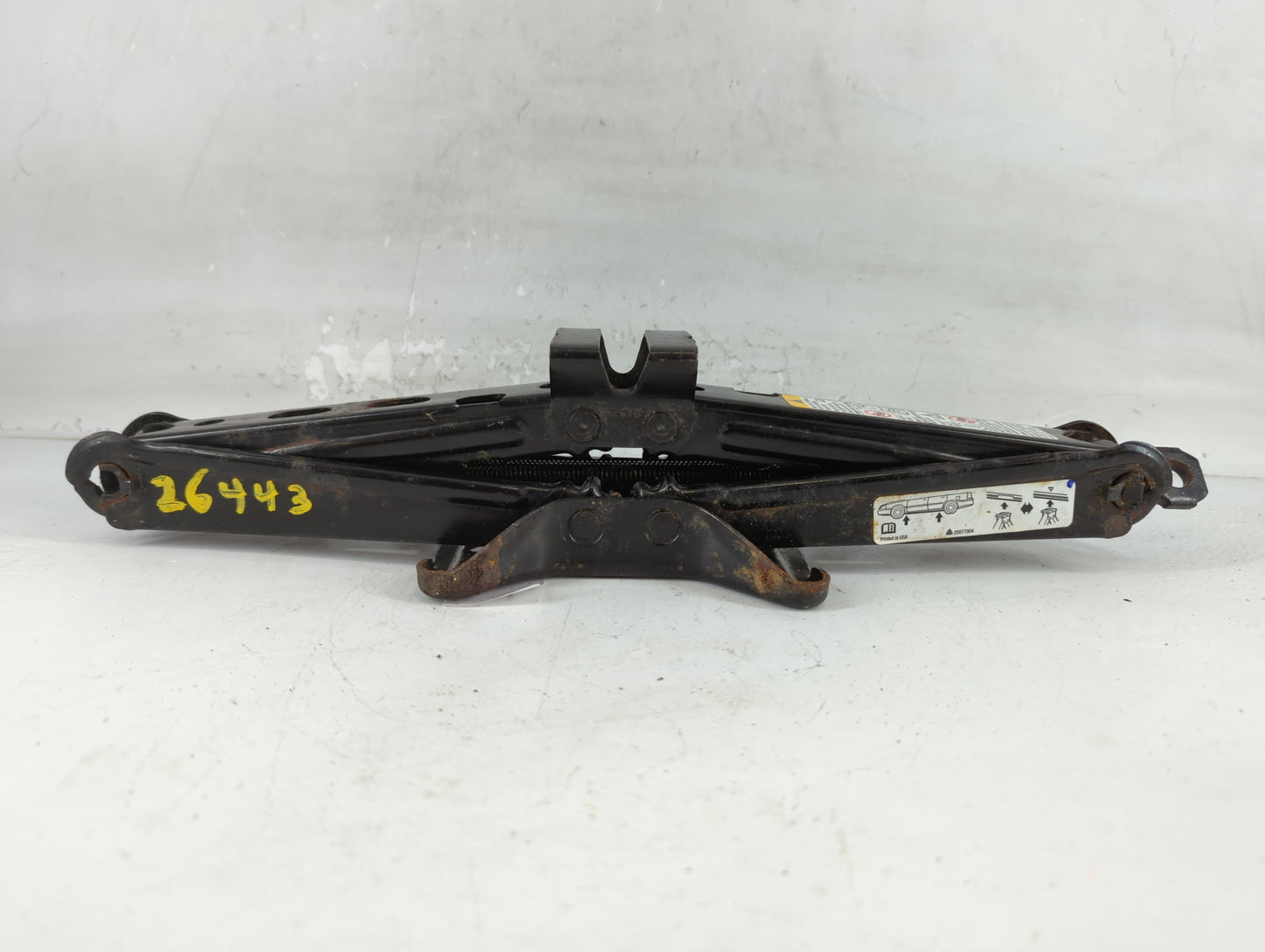 2017 Chevrolet Equinox Spare Scissor Car Jack - Oemusedautoparts1.com