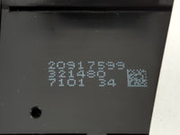 2010-2017 Chevrolet Equinox Master Power Window Switch Replacement Driver Side Left P/N:20917599 Fits OEM Used Auto Parts - 
