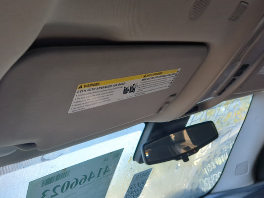 2010-2017 Chevrolet Equinox Sun Visor Shade Replacement Driver Left Mirror Fits Fits 2010 2011 2012 2013 2014 2015 2016 2017
