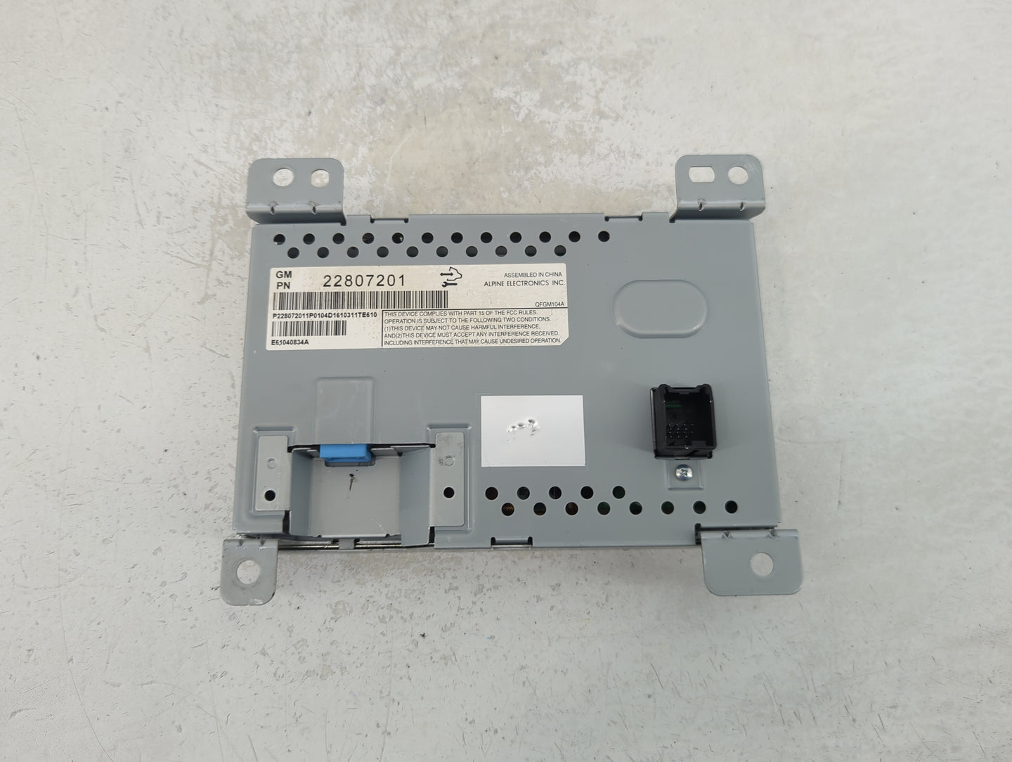 2012-2017 Chevrolet Equinox Information Display Screen - Oemusedautoparts1.com
