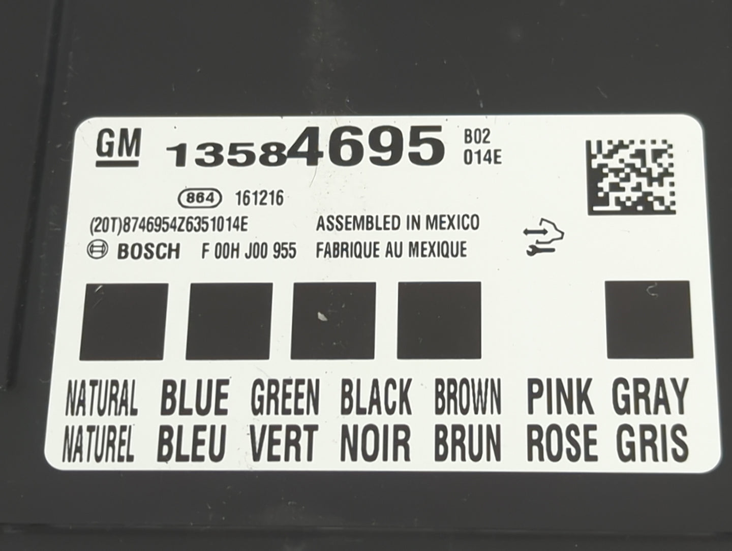 2016-2017 Chevrolet Equinox Body Control Module Bcm Inner Cabin Fuse Box - Oemusedautoparts1.com