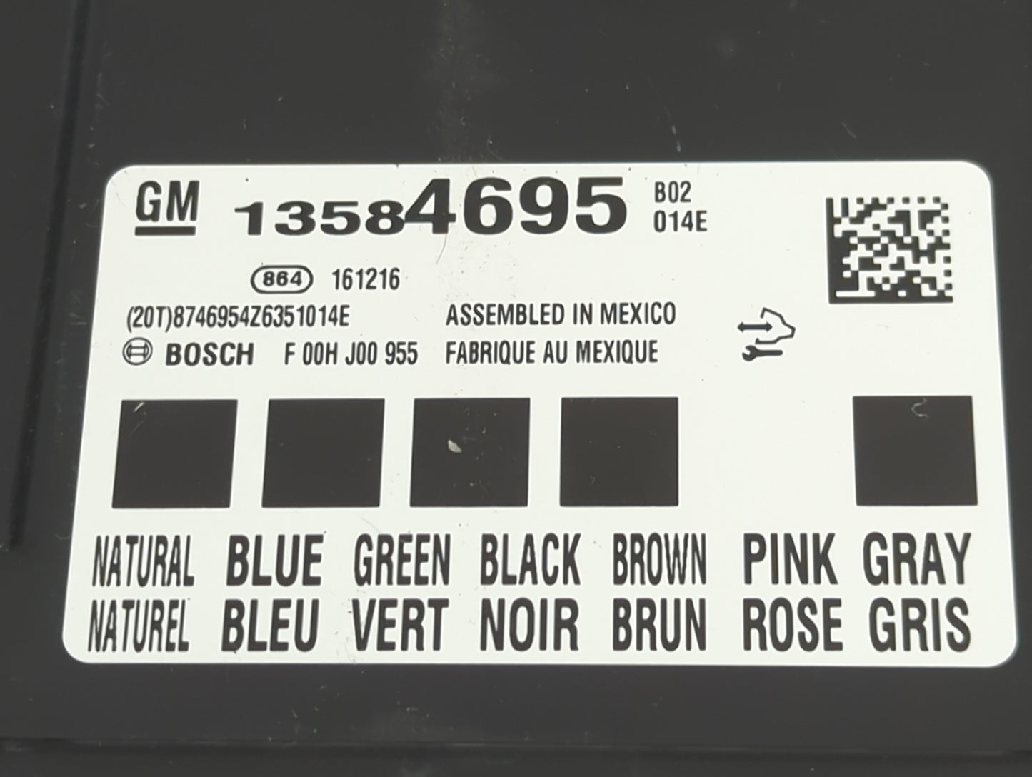 2016-2017 Chevrolet Equinox Body Control Module Bcm Inner Cabin Fuse Box - Oemusedautoparts1.com
