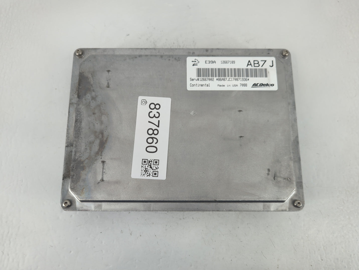 2017 Chevrolet Equinox PCM Engine Control Computer ECU ECM PCU OEM P/N:12667189 E39A Fits Fits 2018 2019 2020 OEM Used Auto 
