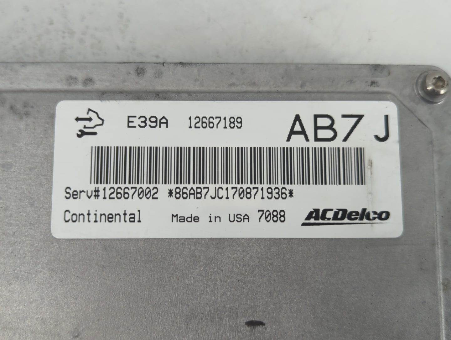 2017 Chevrolet Equinox PCM Engine Control Computer ECU ECM PCU OEM P/N:12667189 E39A Fits Fits 2018 2019 2020 OEM Used Auto 