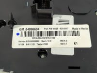 2016-2017 Chevrolet Equinox Radio AM FM Cd Player Receiver Replacement P/N:84096694 Fits Fits 2016 2017 OEM Used Auto Parts 