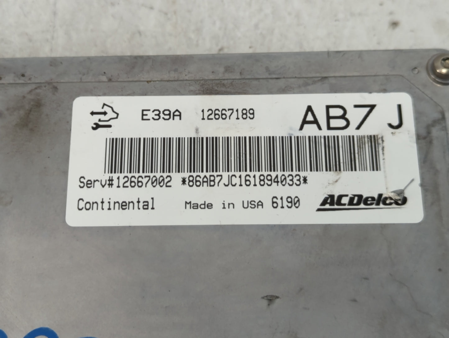 2017 Chevrolet Equinox PCM Engine Control Computer ECU ECM PCU OEM P/N:12667189 E39A Fits Fits 2018 2019 2020 OEM Used Auto 