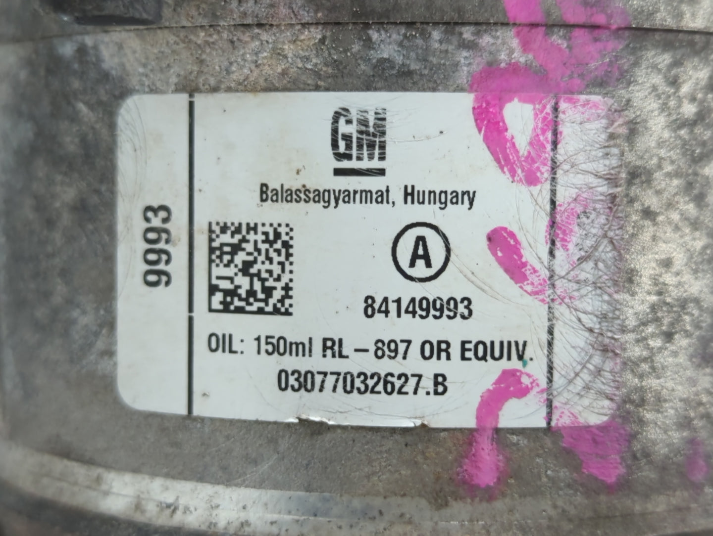 2015-2017 Chevrolet Equinox Air Conditioning A/c Ac Compressor Oem 905009 - Oemusedautoparts1.com