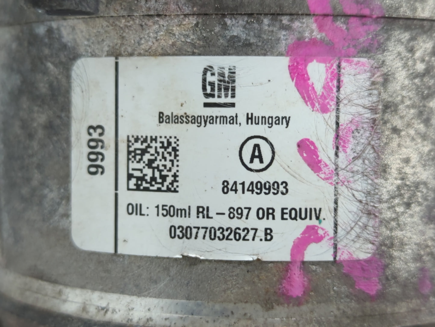 2015-2017 Chevrolet Equinox Air Conditioning A/c Ac Compressor Oem 905009 - Oemusedautoparts1.com
