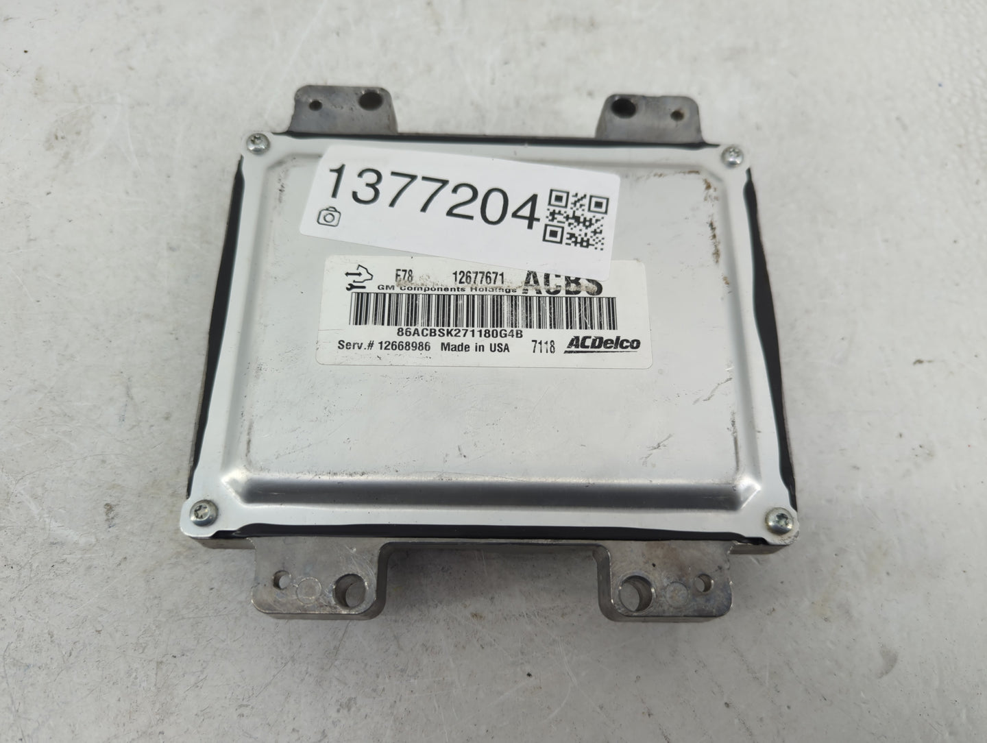 2017-2020 Chevrolet Express 2500 PCM Engine Control Computer ECU ECM PCU OEM P/N:12677671 Fits Fits 2017 2018 2019 2020 2021