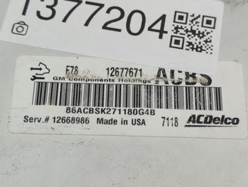 2017-2020 Chevrolet Express 2500 PCM Engine Control Computer ECU ECM PCU OEM P/N:12677671 Fits Fits 2017 2018 2019 2020 2021 OEM Used Auto Parts