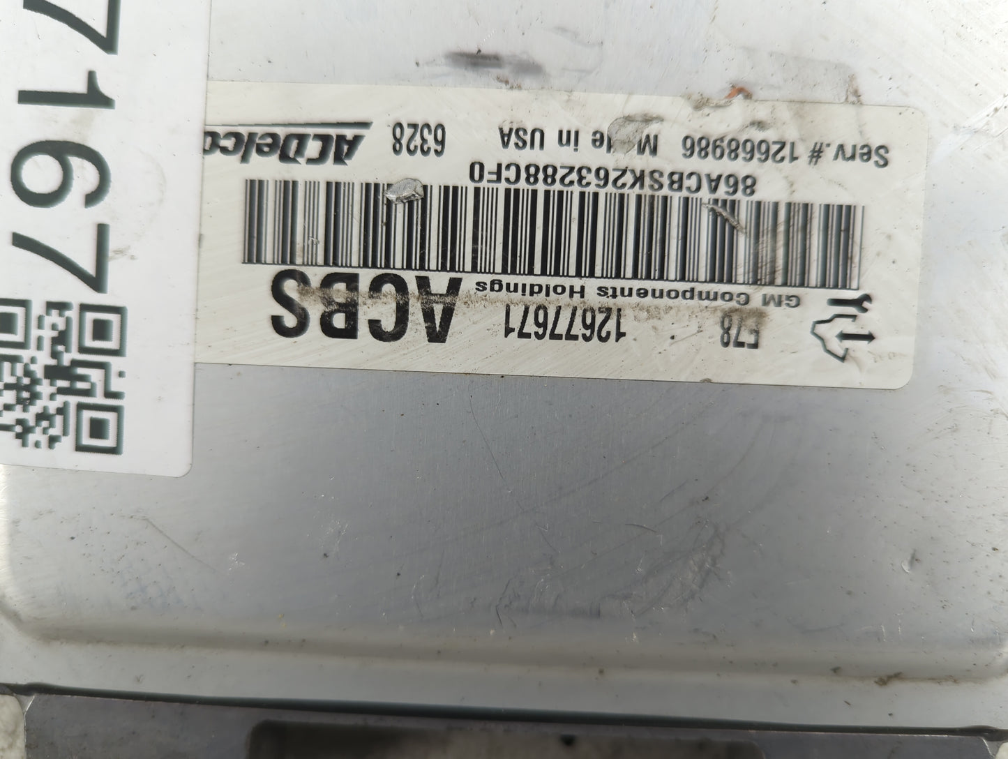 2017-2020 Chevrolet Express 2500 PCM Engine Control Computer ECU ECM PCU OEM P/N:12677671 Fits Fits 2017 2018 2019 2020 2021