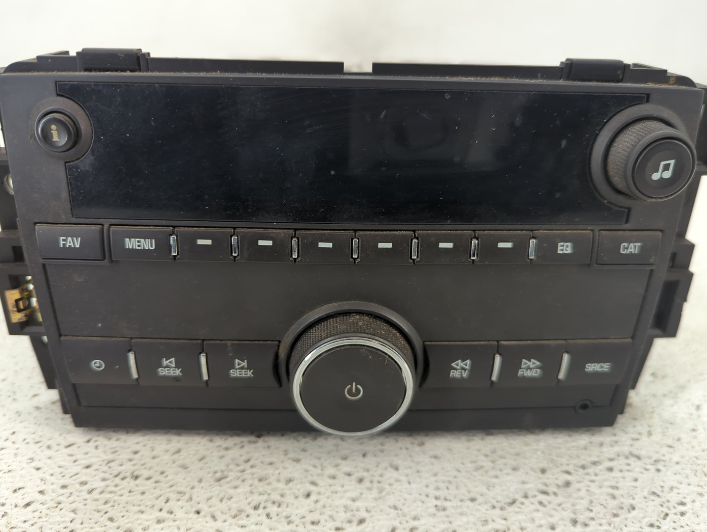 2015-2021 Chevrolet Express 2500 Radio AM FM Cd Player Receiver Replacement P/N:28435272 23475277 Fits OEM Used Auto Parts -