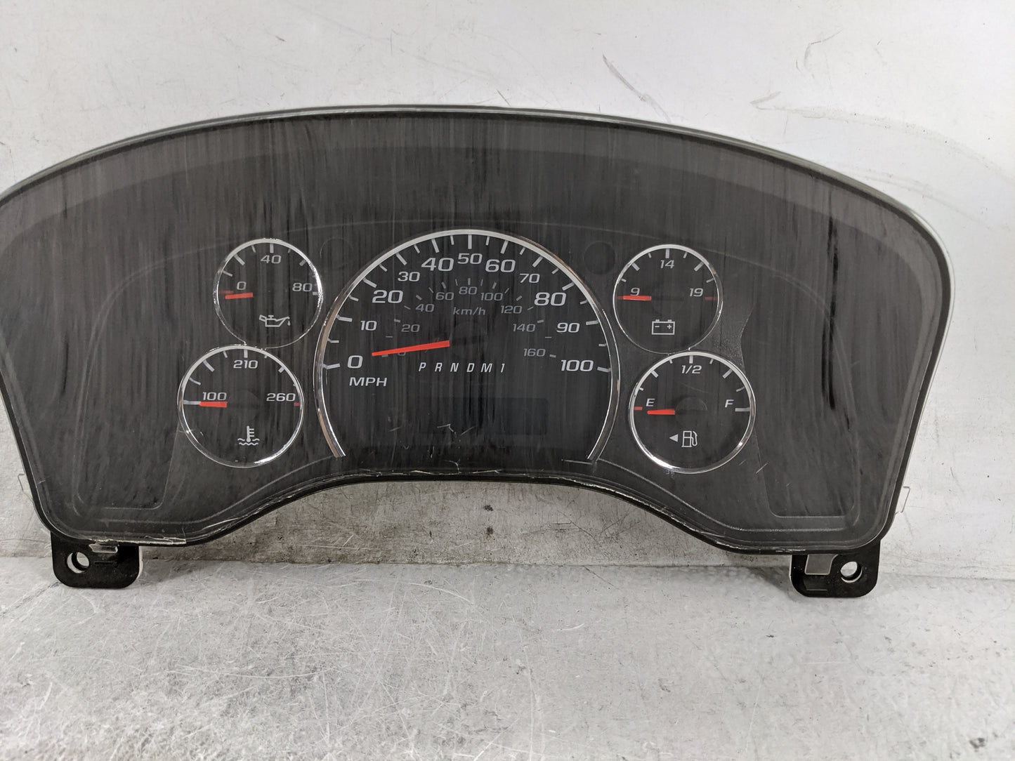 2017 Chevrolet Express 2500 Instrument Cluster Speedometer Gauges P/N:28526105 84016008 Miles:130K Fits OEM Used Auto Parts 