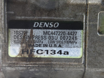 2017-2021 Chevrolet Express 2500 Air Conditioning A/c Ac Compressor Oem