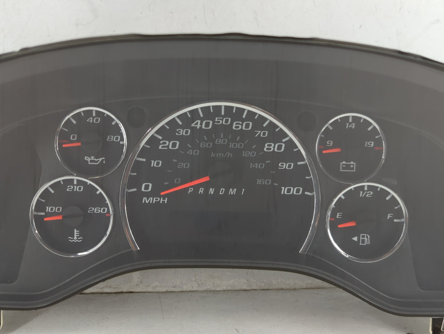 2017 Chevrolet Express 2500 Van Instrument Cluster Speedometer Gauges P/N:28586583 84294385 Miles: Fits OEM Used Auto Parts 