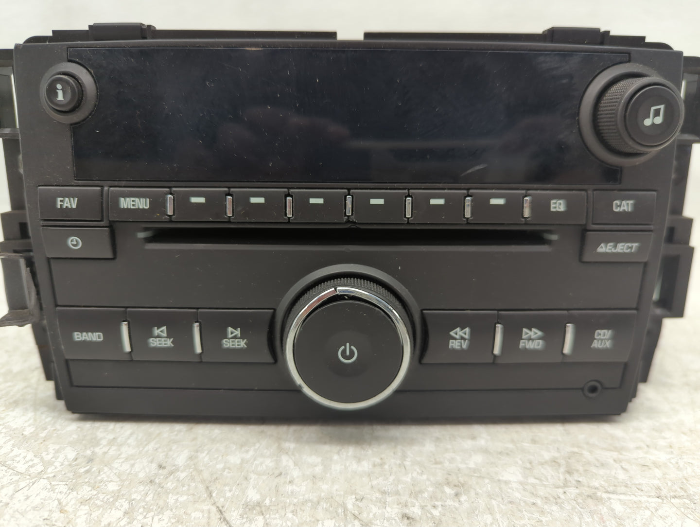 2011-2021 Chevrolet Express 3500 Radio AM FM Cd Player Receiver Replacement P/N:20968152 Fits OEM Used Auto Parts - Oemuseda