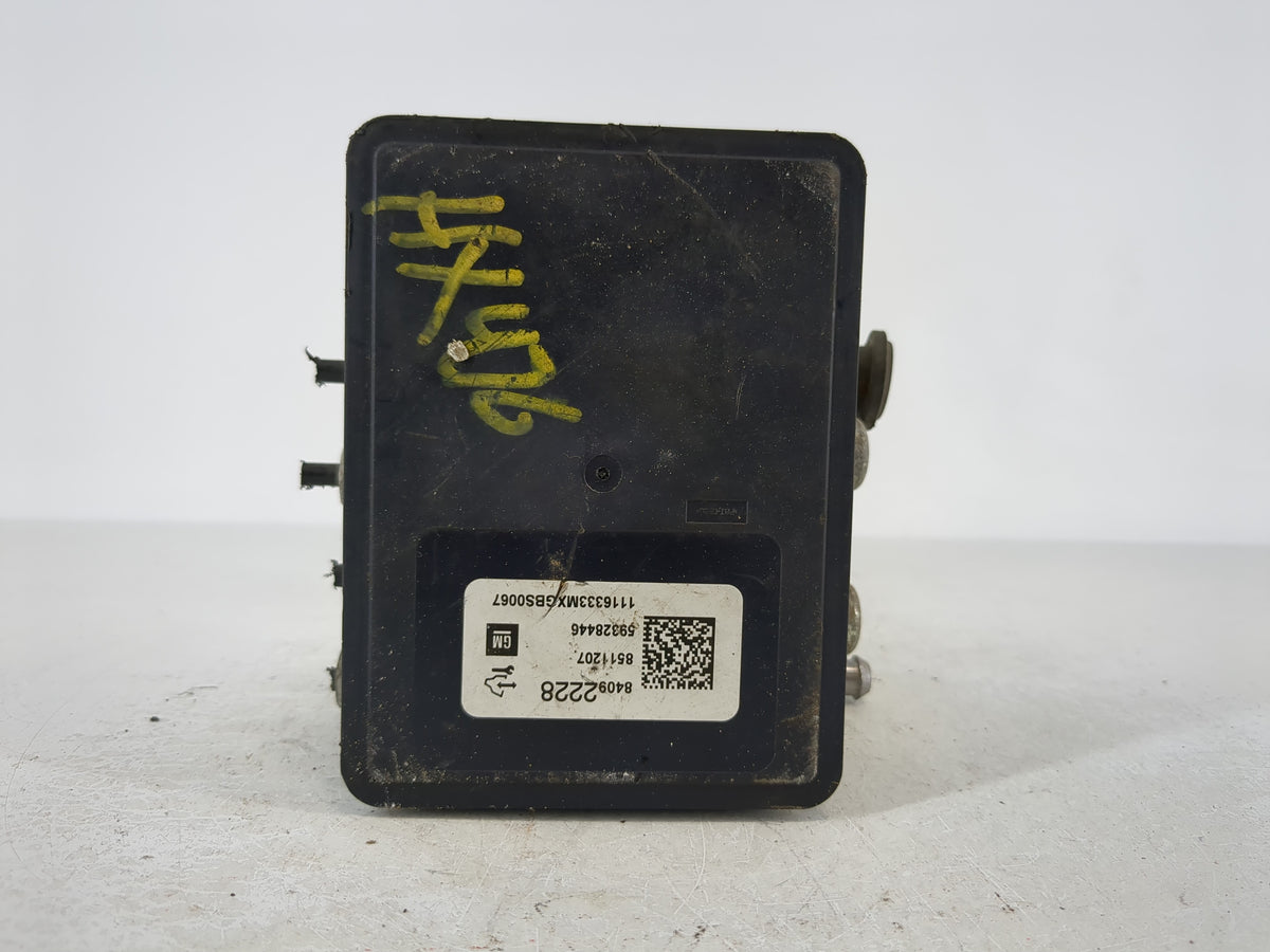 2017-2020 Chevrolet Impala Anti-Lock Brake ABS Pump Module Actuator OEM P/N:84092226 Fits Fits 2017 2018 2019 2020 OEM Used 
