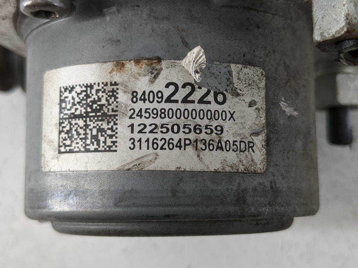2017-2020 Chevrolet Impala Anti-Lock Brake ABS Pump Module Actuator OEM P/N:84092226 Fits Fits 2017 2018 2019 2020 OEM Used 