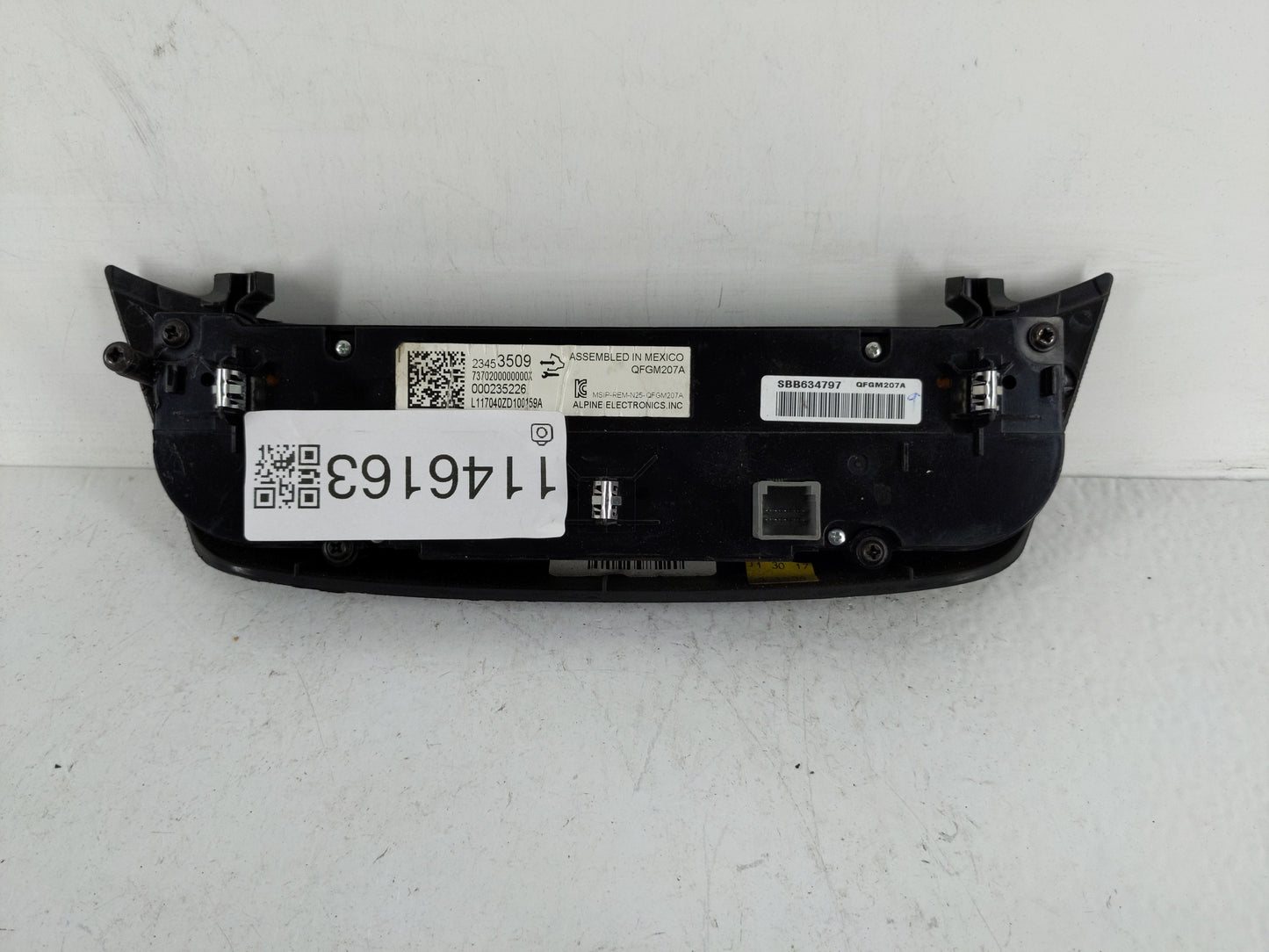 2014-2020 Chevrolet Impala Climate Control Module Temperature AC/Heater Replacement P/N:000235226 23453509 Fits OEM Used Aut