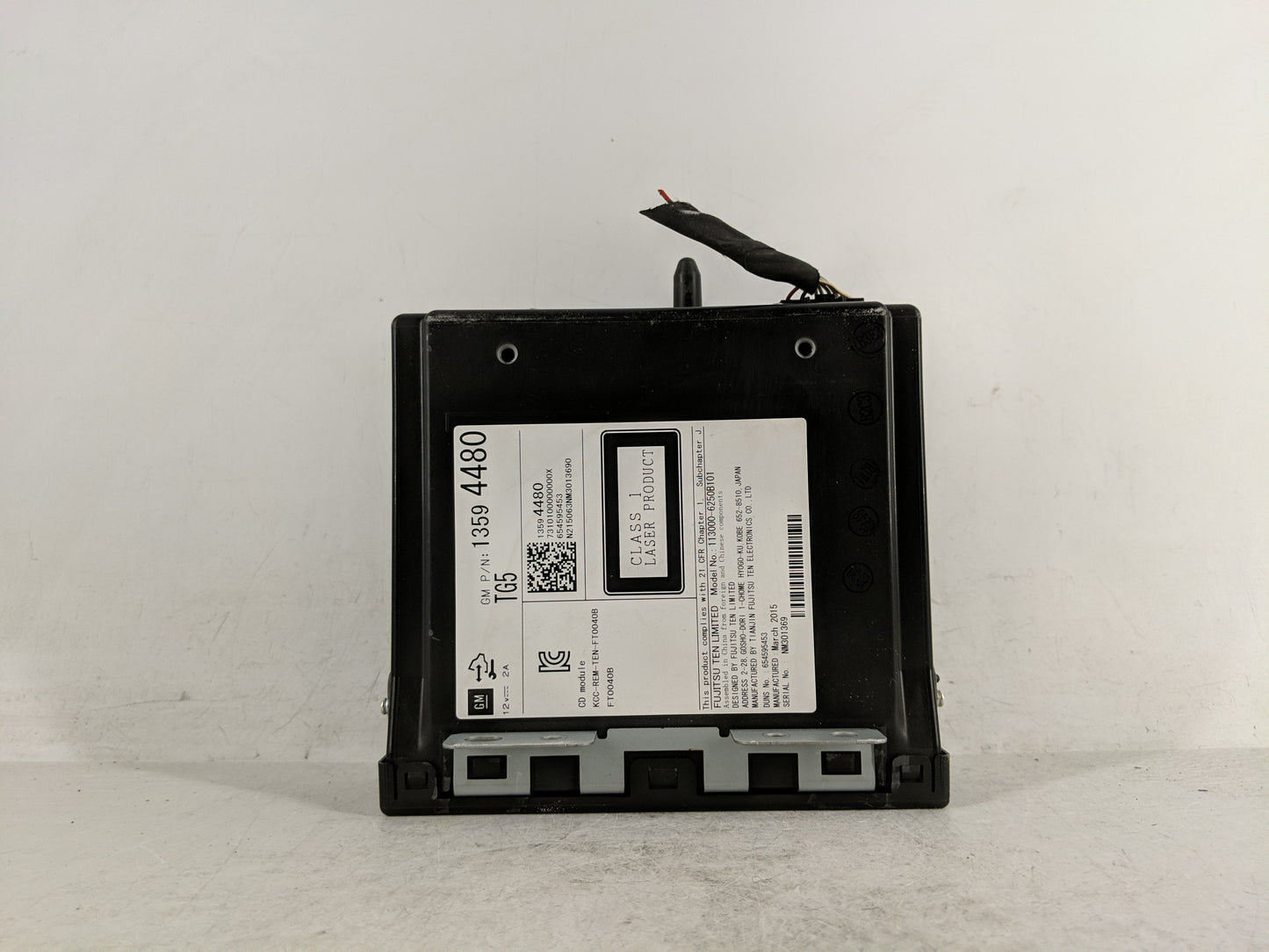 2015-2020 Chevrolet Impala Radio AM FM Cd Player Receiver Replacement P/N:13594480 Fits Fits 2015 2016 2017 2018 2019 2020 O