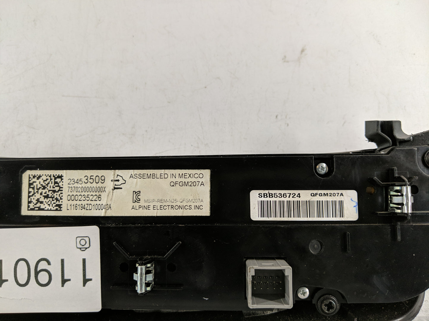 2014-2020 Chevrolet Impala Climate Control Module Temperature AC/Heater Replacement P/N:23453509 Fits OEM Used Auto Parts - 