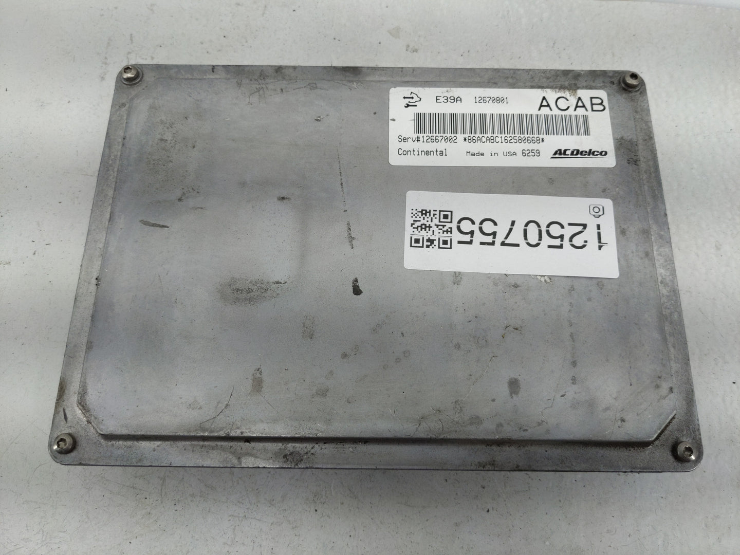 2017-2020 Chevrolet Impala PCM Engine Control Computer ECU ECM PCU OEM P/N:12666070 Fits Fits 2017 2018 2019 2020 OEM Used A