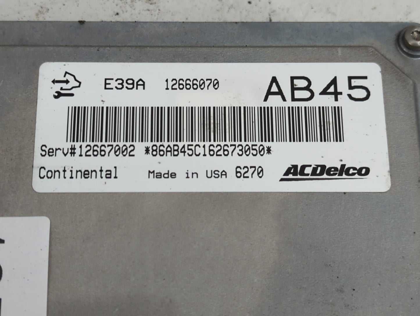 2017-2020 Chevrolet Impala PCM Engine Control Computer ECU ECM PCU OEM P/N:12666070 Fits Fits 2017 2018 2019 2020 OEM Used A