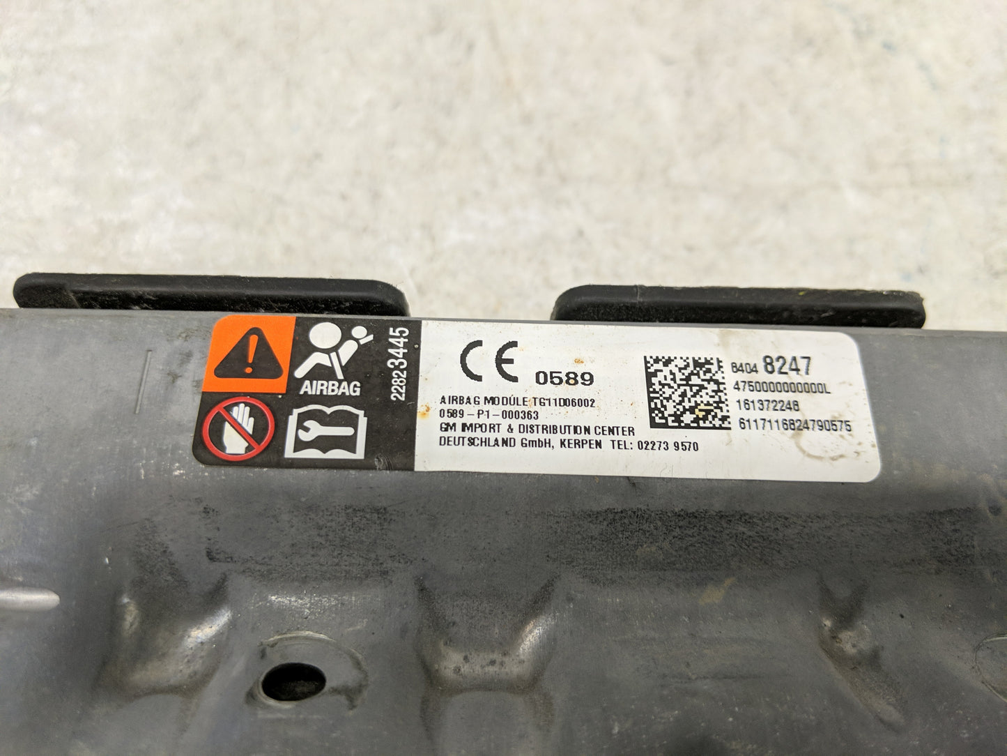 2017-2020 Chevrolet Impala Passenger Curtain Air Bag Oem - Oemusedautoparts1.com