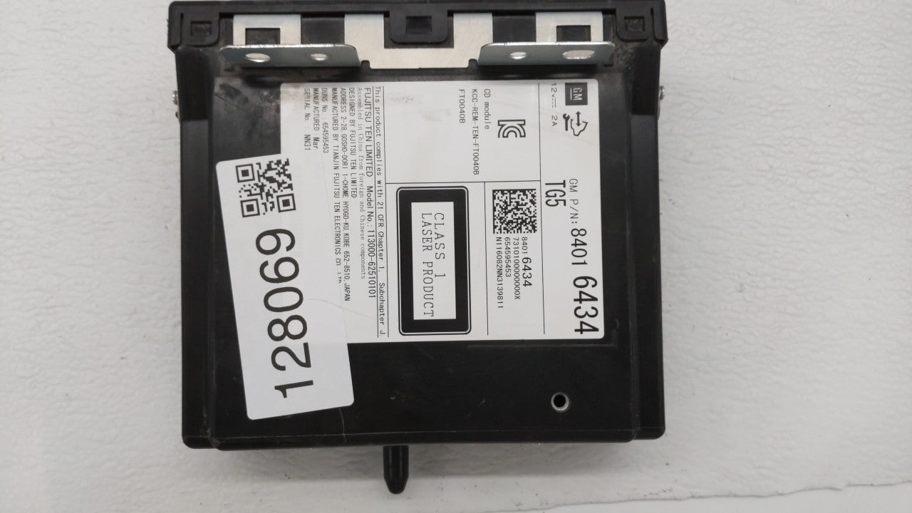 2015-2020 Chevrolet Impala Radio AM FM Cd Player Receiver Replacement P/N:84016434 Fits Fits 2015 2016 2017 2018 2019 2020 O